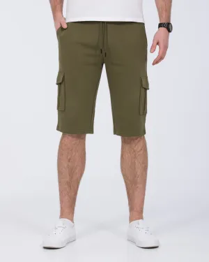 2t Freddy Tall Cargo Sweat Shorts (khaki)