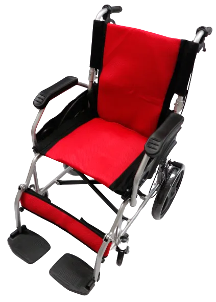 863L Aluminum Travel Wheelchair