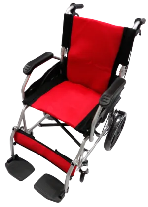 863L Aluminum Travel Wheelchair