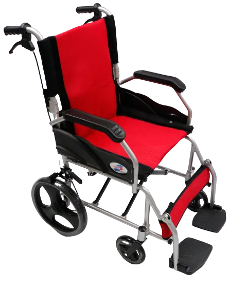 863L Aluminum Travel Wheelchair