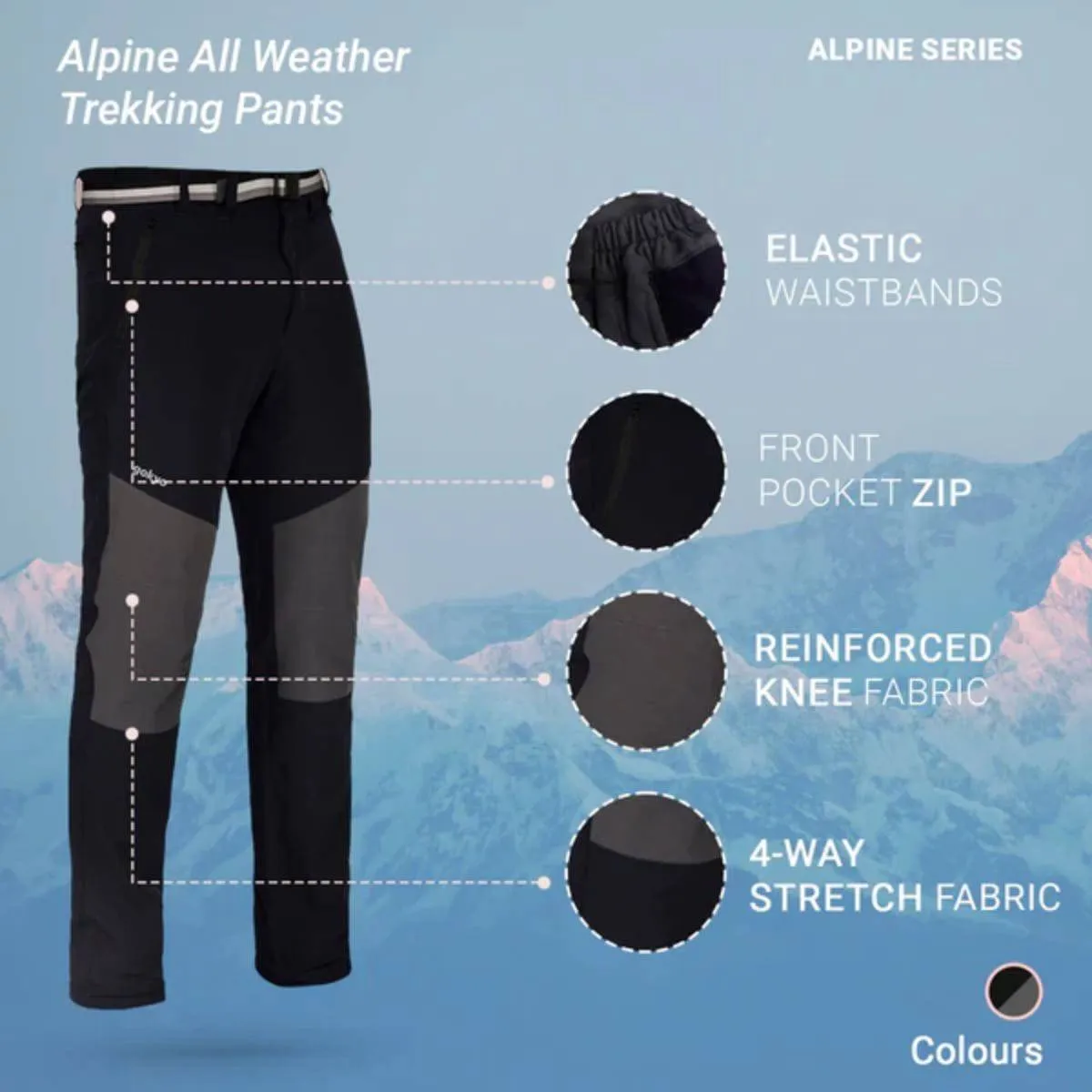 Alpine All Weather Trekking Pants - Alpine Series