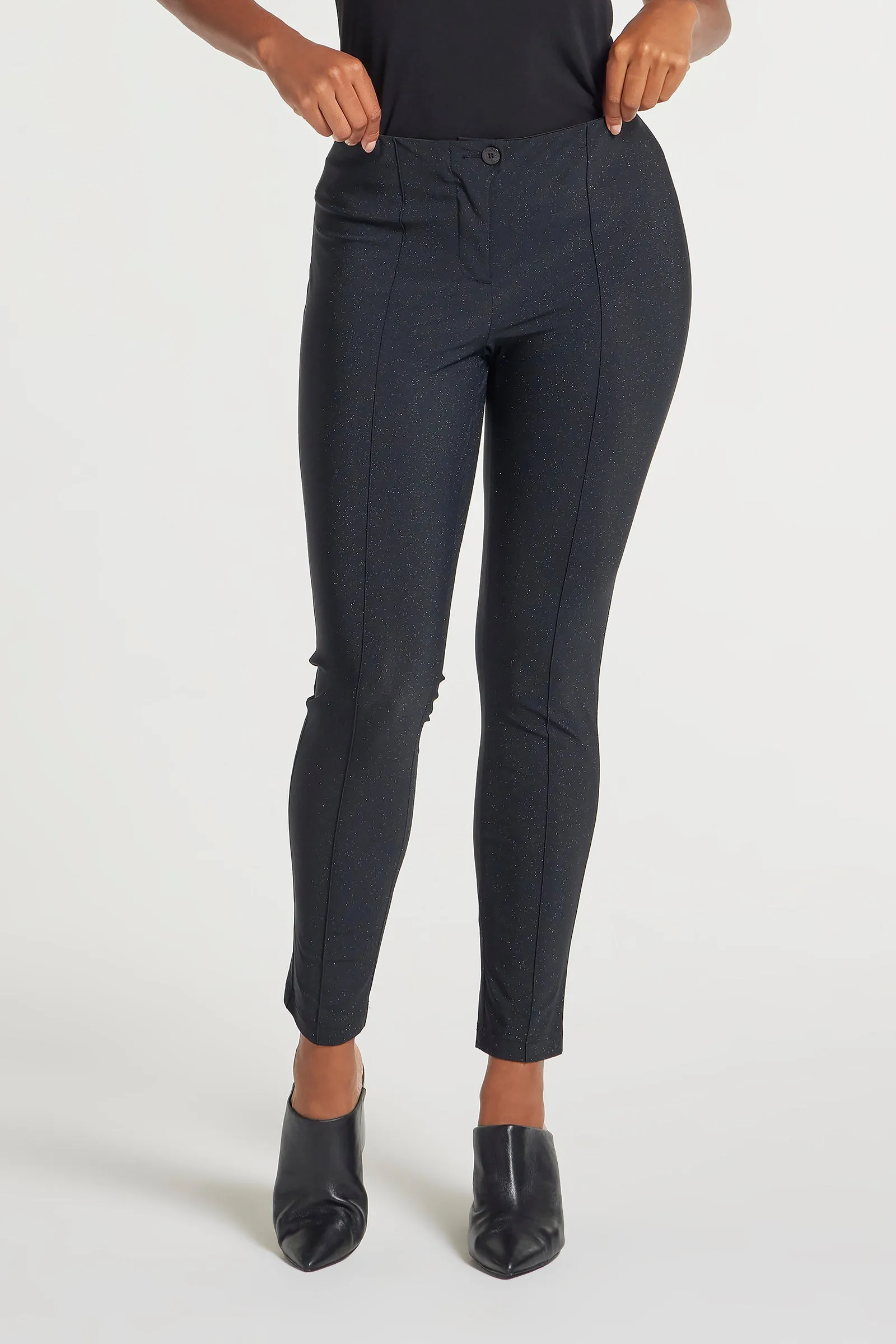 Arella Stretch Sparkle Slimming Pant