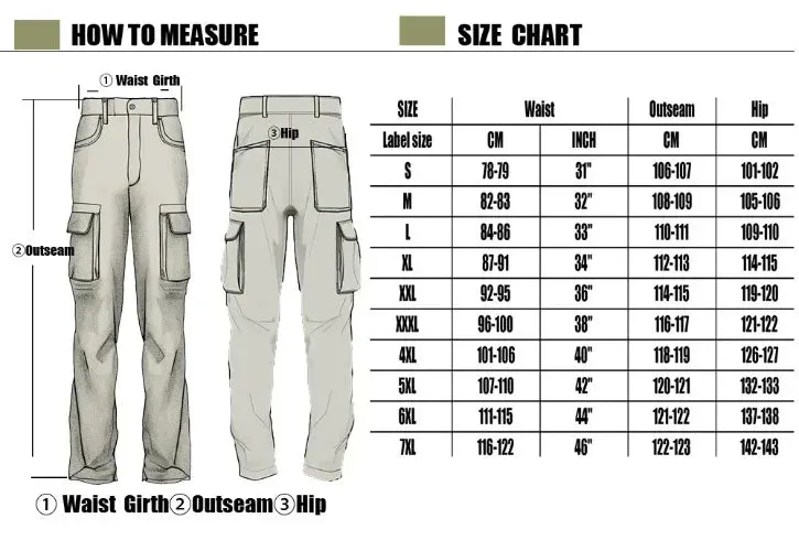 Army Green Cargo Pants Men