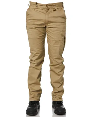 Basic Stretch Cargo Pant - Khaki