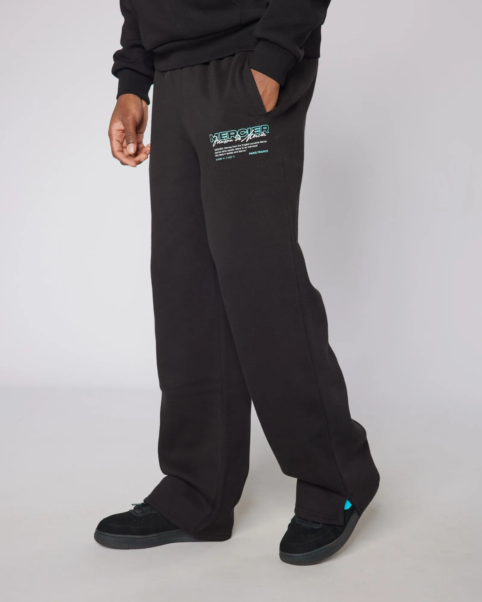 Black Tiffany Caruso 2.0 Relaxed Joggers