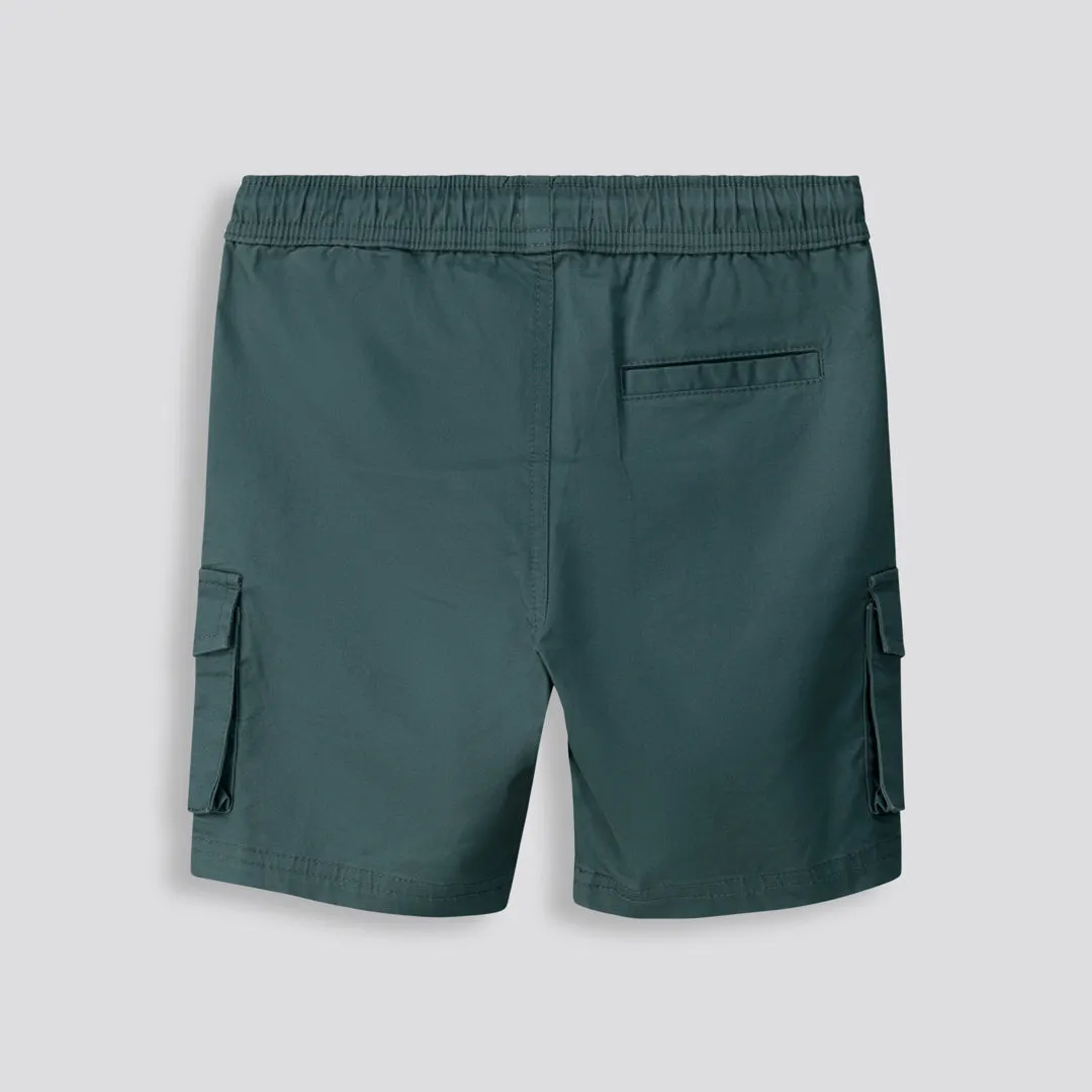 Boys Cargo Shorts _ 153129 _ Petrol