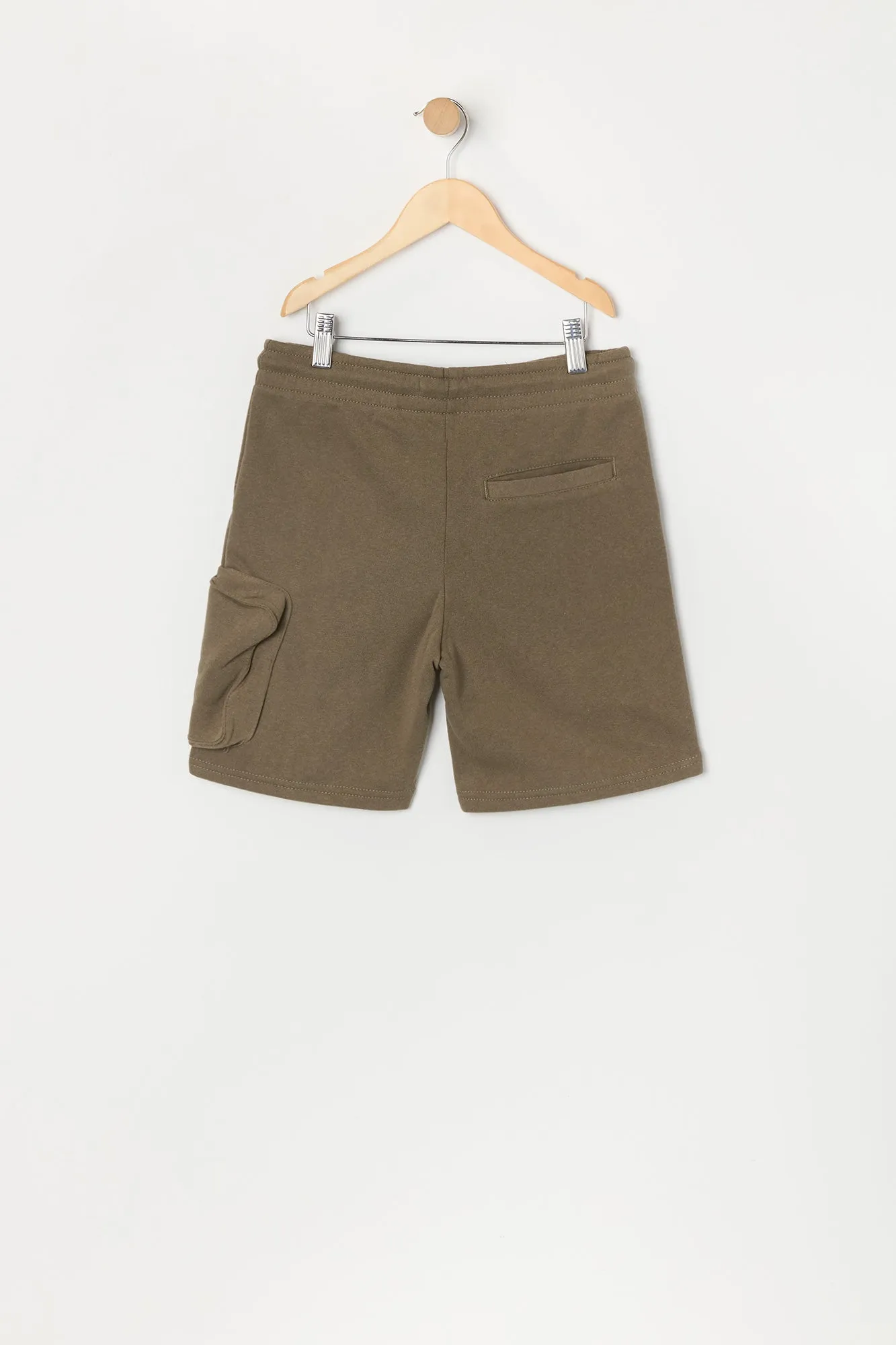 Boys Est 1994 Patch Fleece Cargo Short