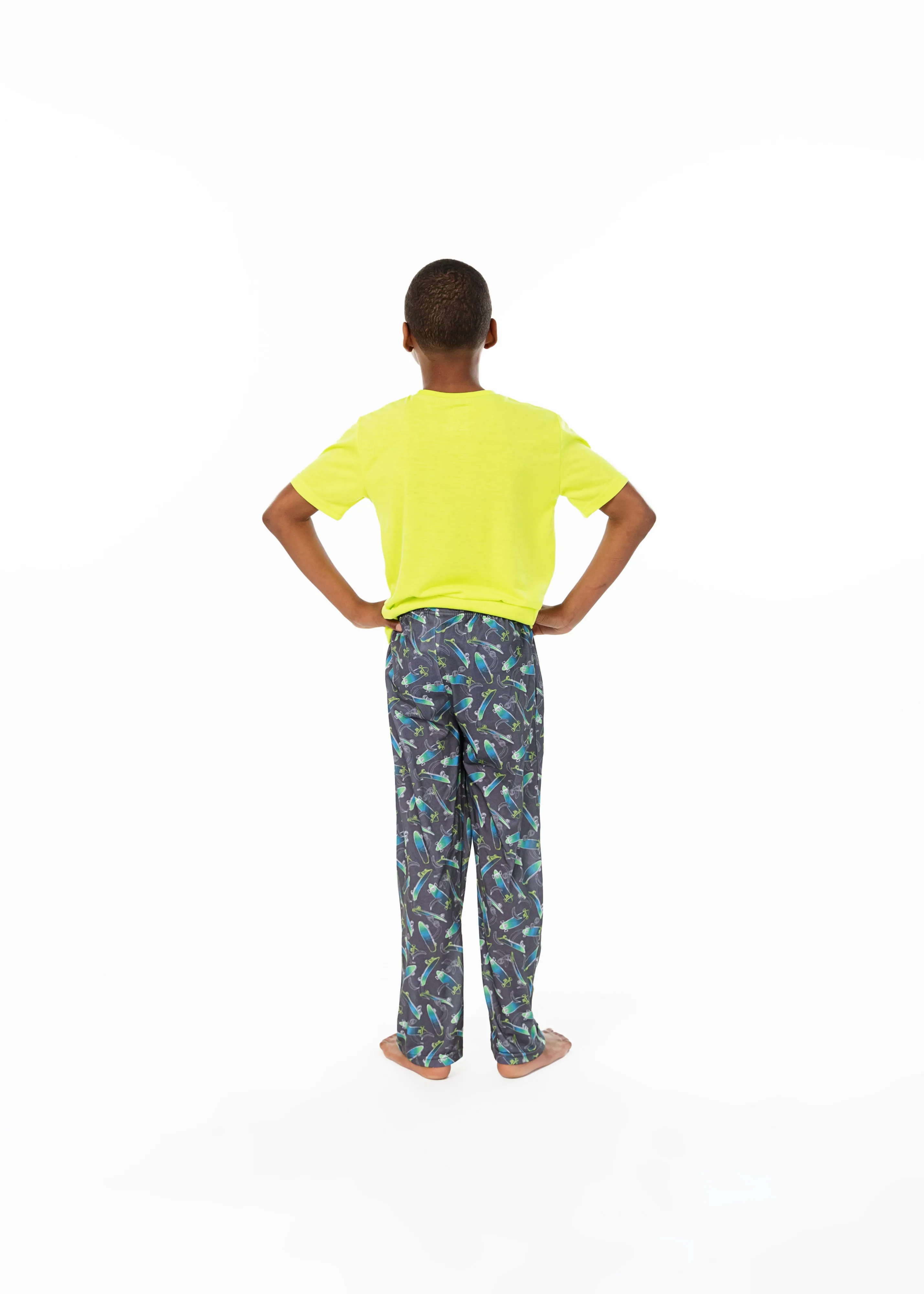 Boys My Rules 2-Piece Pajama Sleep Pants Set