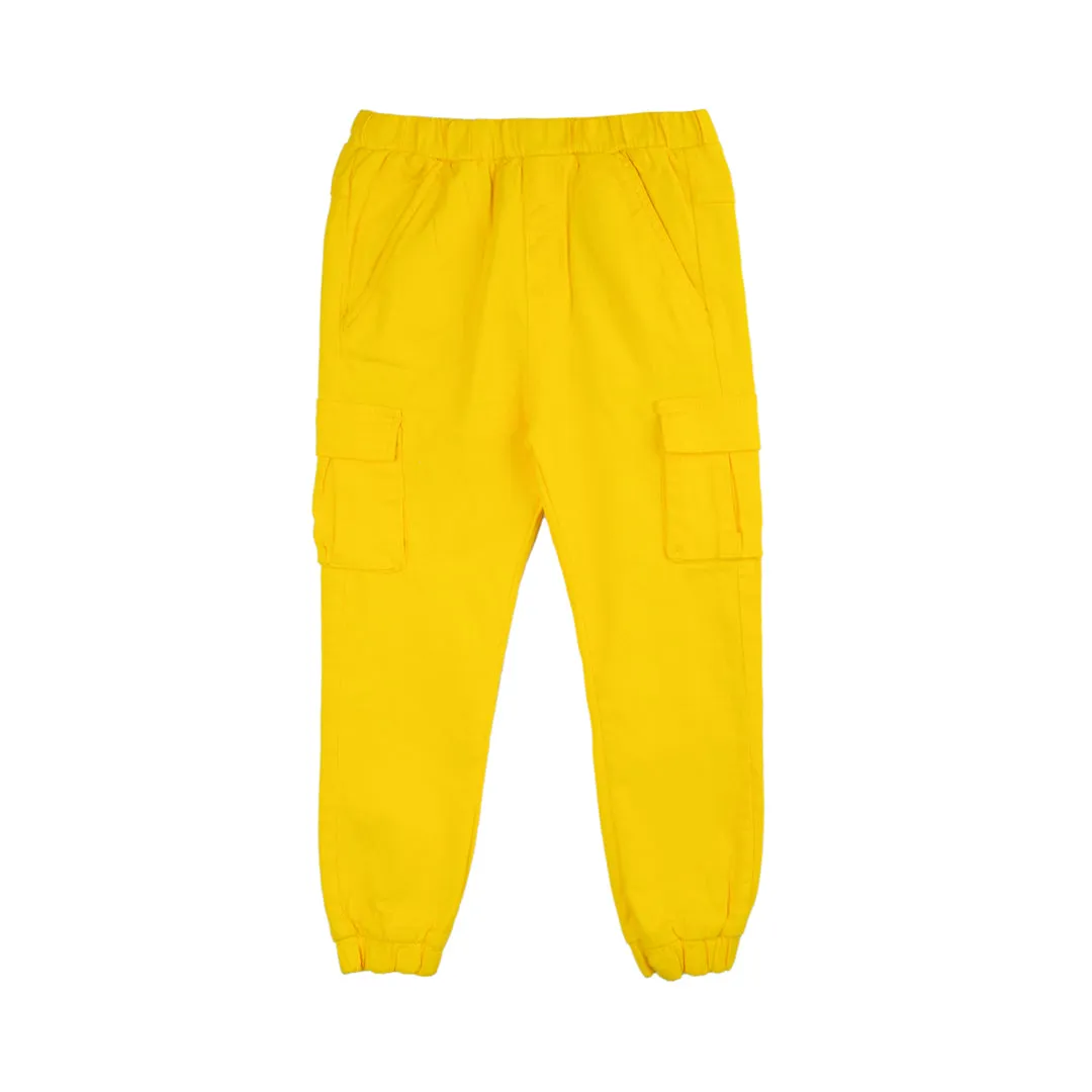 Bright Yellow Cargo Pants