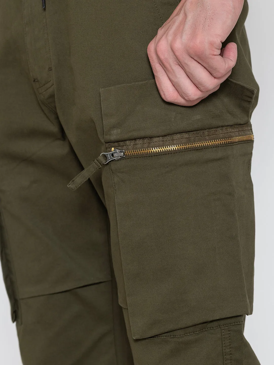 BROWN  DC SLIM CARGO