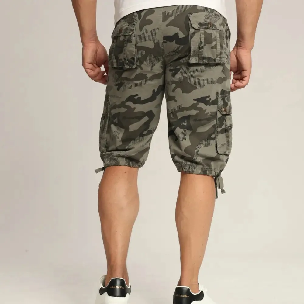 Camo Cargo Shorts For Men