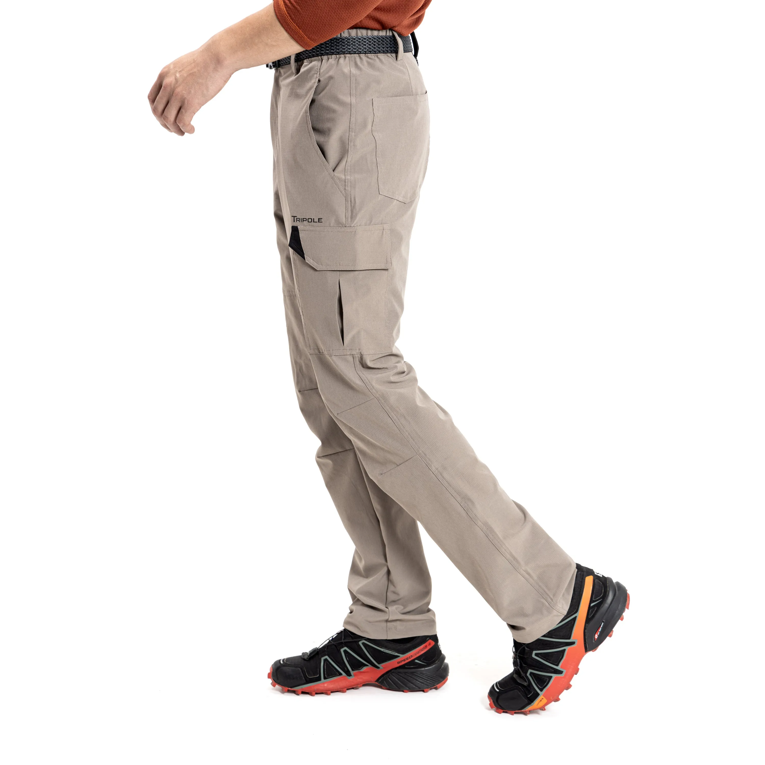 Cargo Trousers and Pants for Hiking and Travelling I Khaki