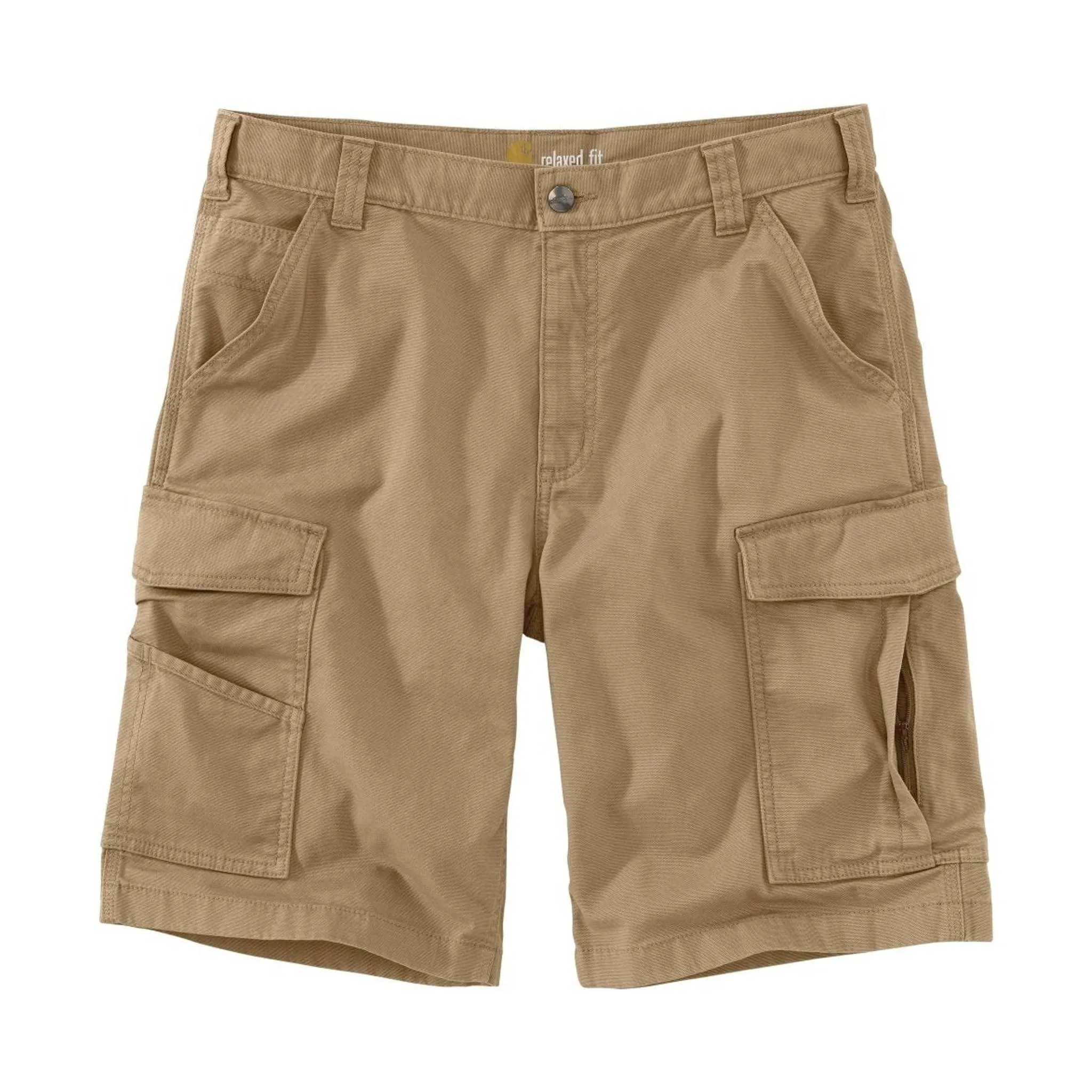 Carhartt Men's Rugged Flex Rigby Cargo Short 11 Inch - Dark Khaki