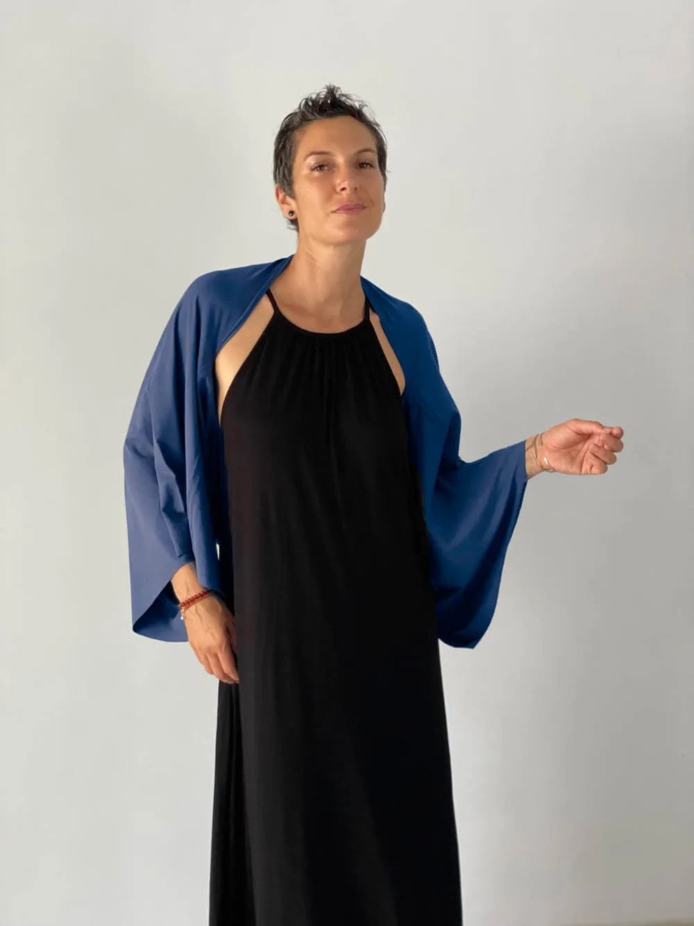 Convertible Wing Shrug Tunic