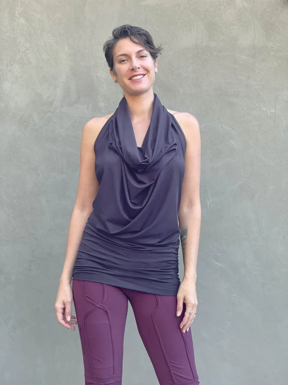 Convertible Wing Shrug Tunic