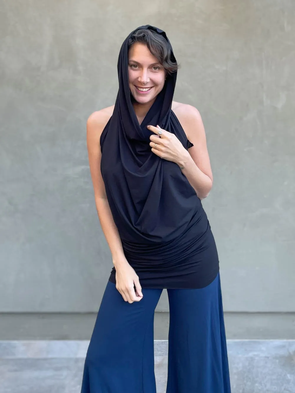 Convertible Wing Shrug Tunic