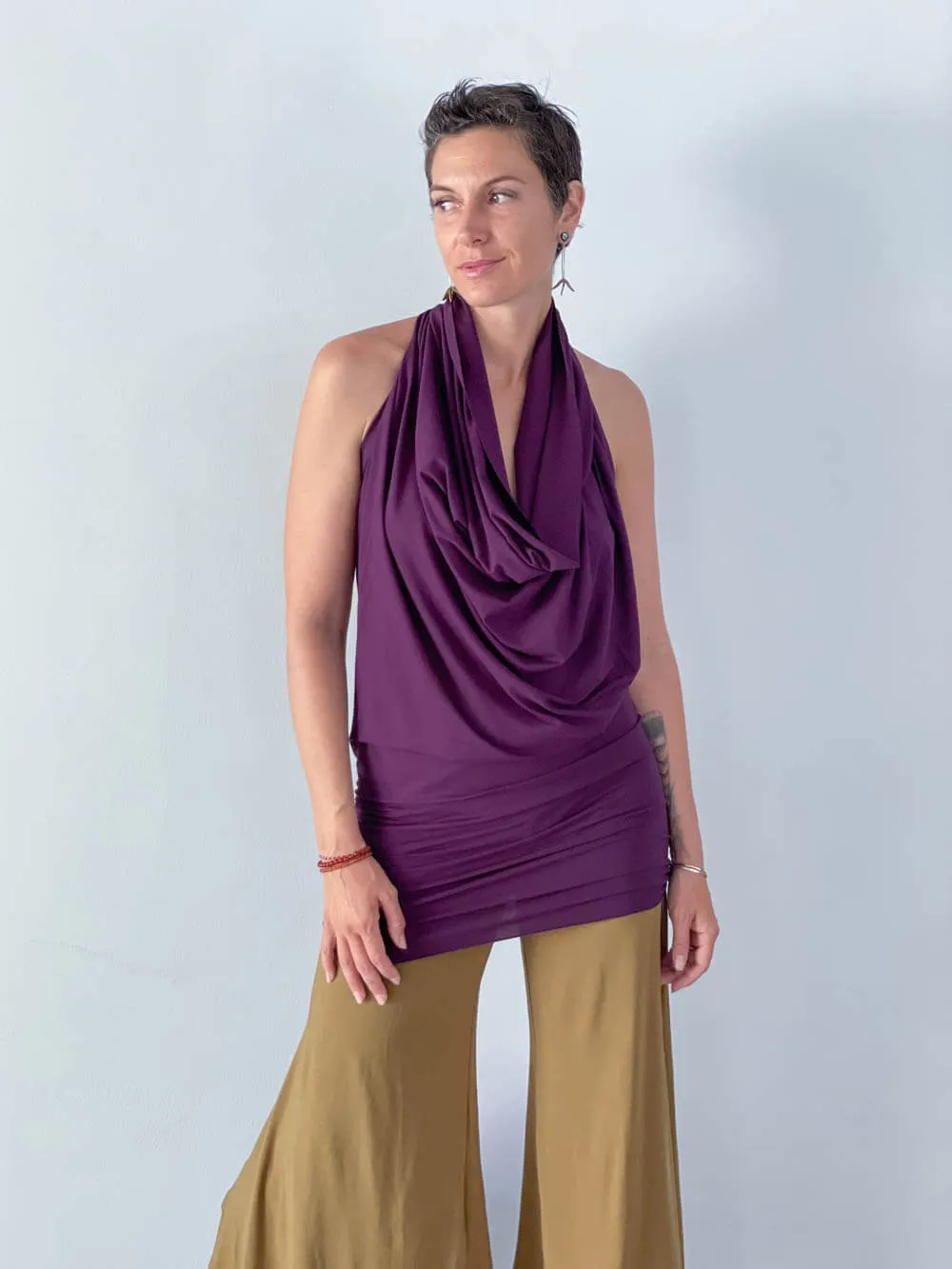 Convertible Wing Shrug Tunic