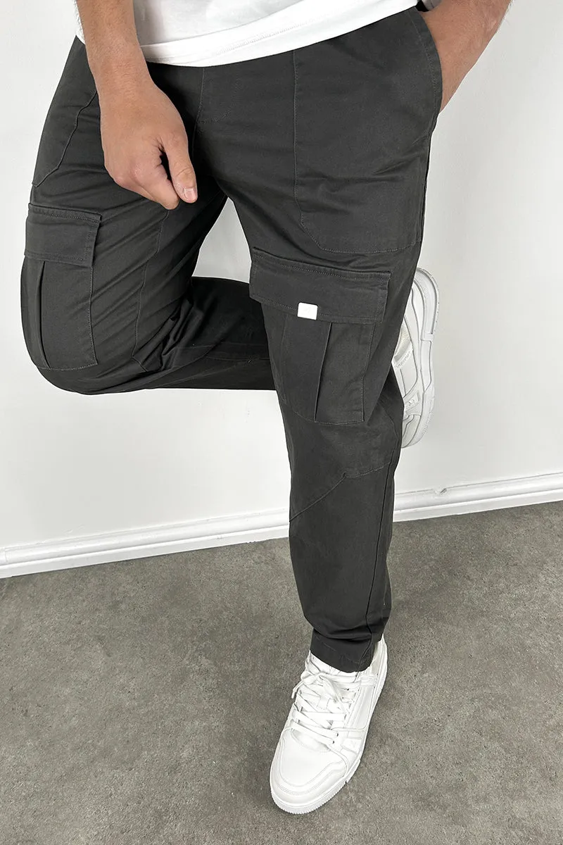 Day To Day Cargo Pants - Charcoal