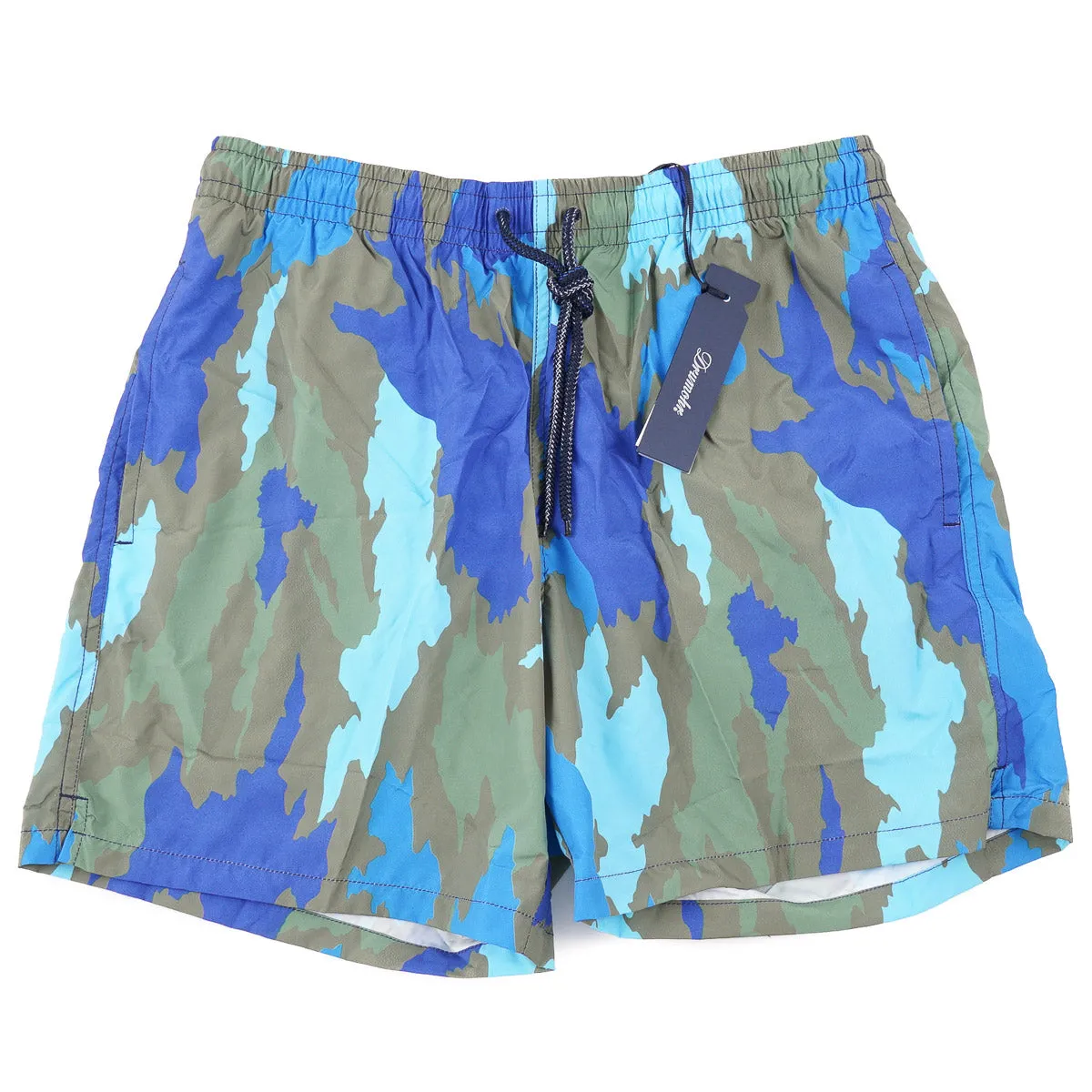 Drumohr Abstract Print Swim Trunks