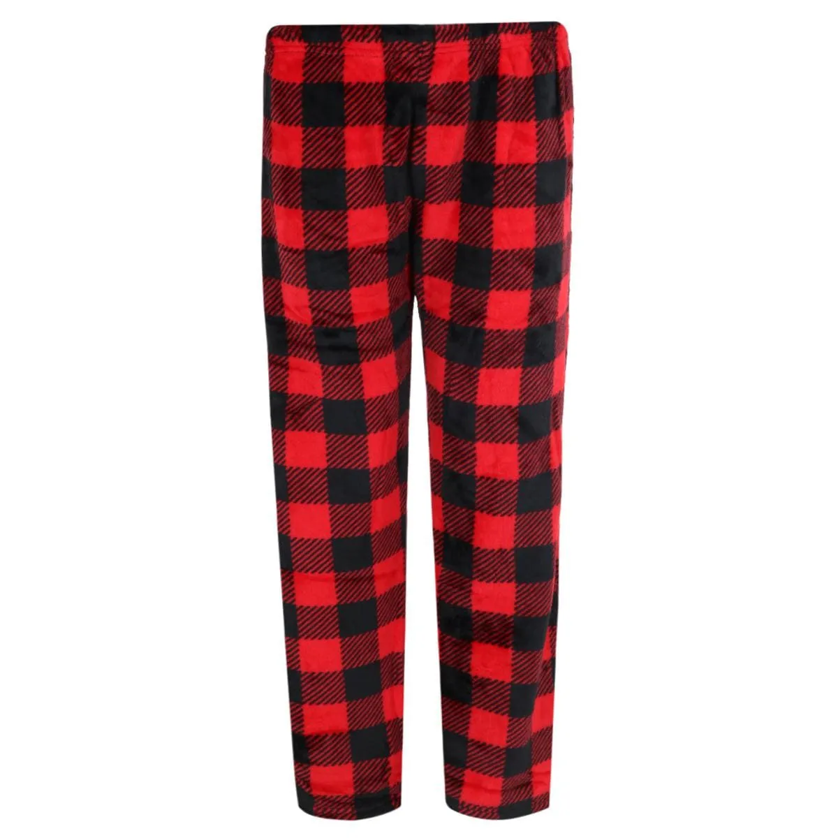 em & alfie Women's Buffalo Check Long Sleeve 3 Piece Pajama Set