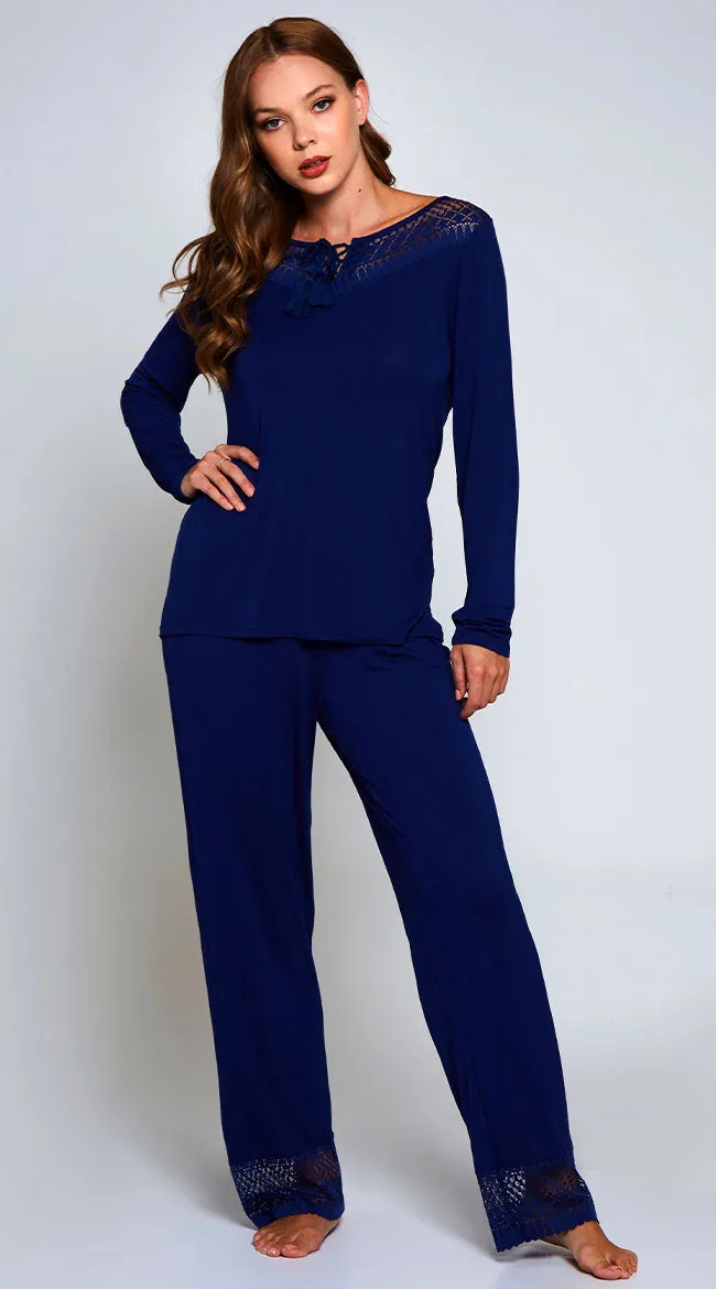 Emily Long Sleeve Pajama Set