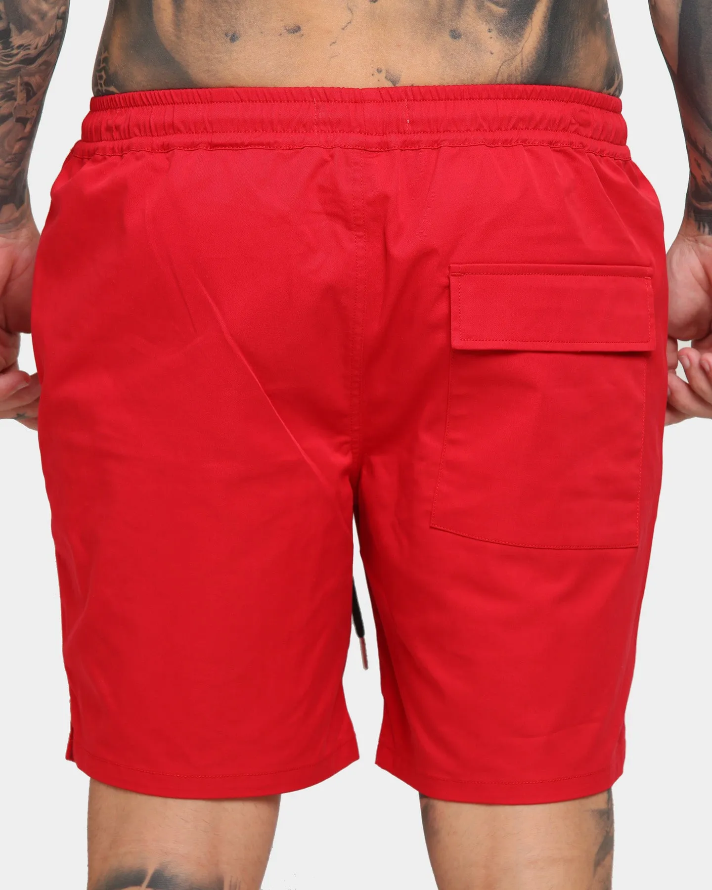 EN ES Utility Beach Shorts Red