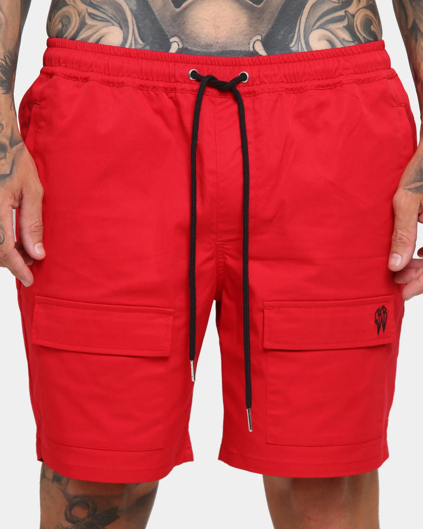 EN ES Utility Beach Shorts Red