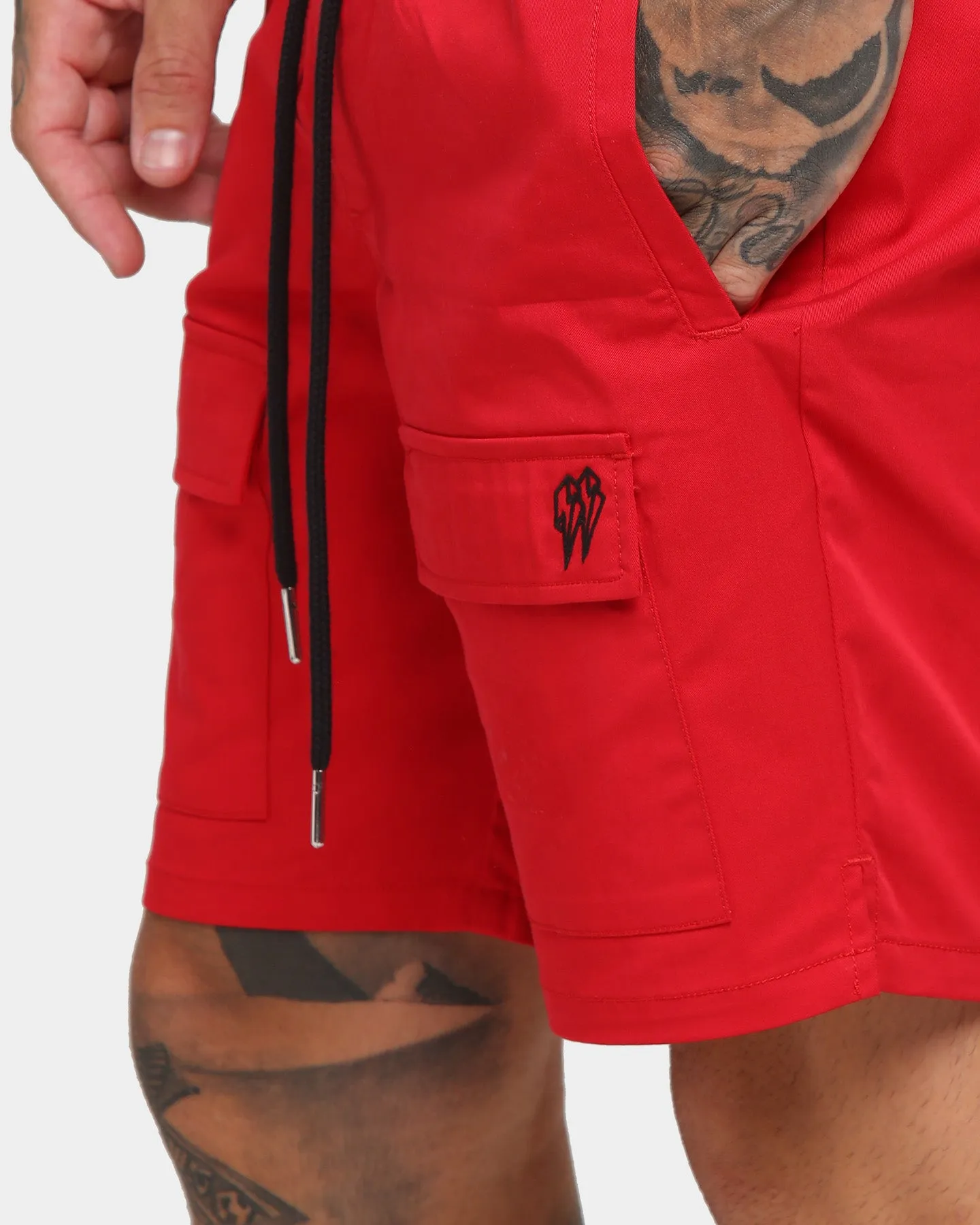 EN ES Utility Beach Shorts Red