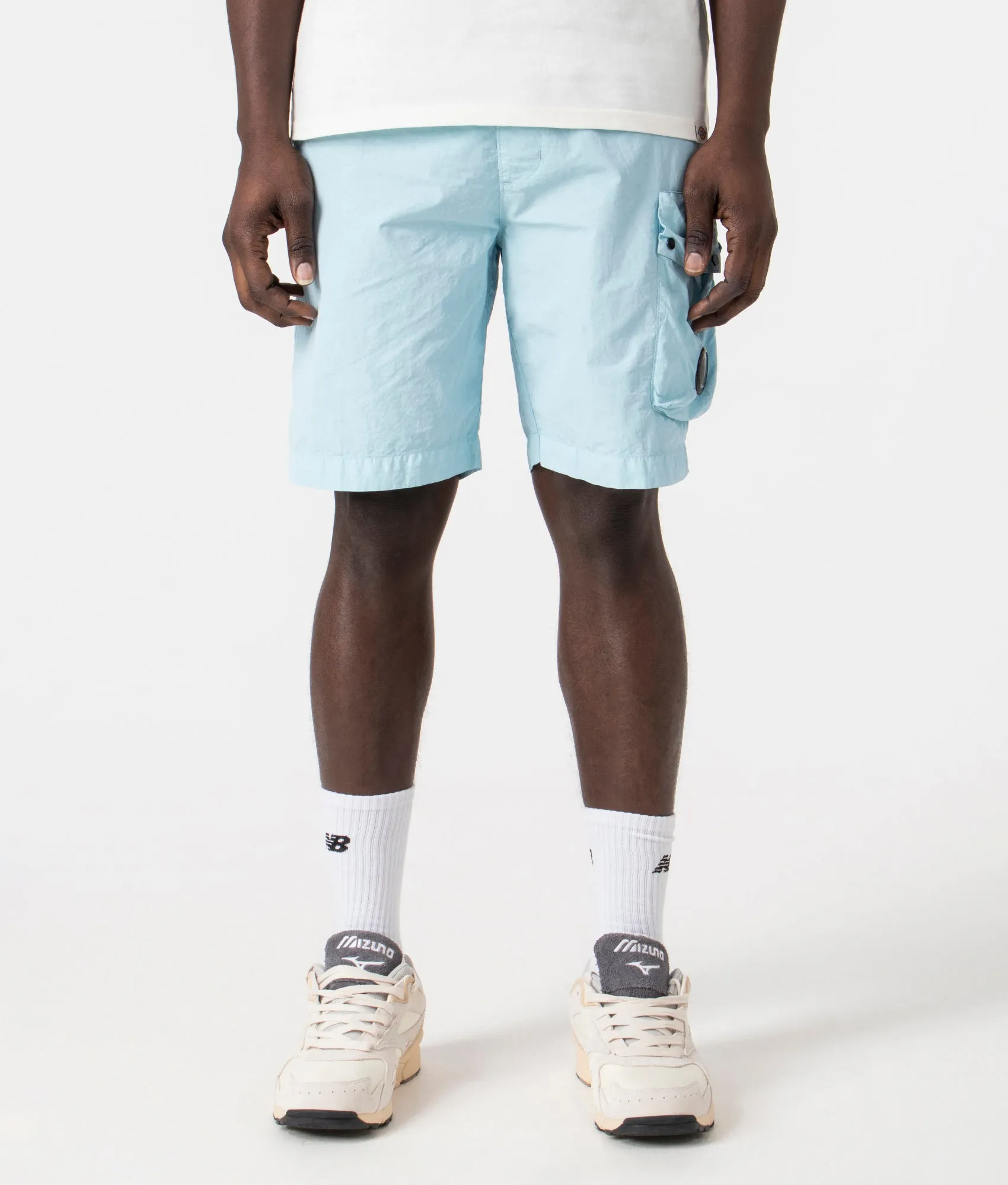 Flatt Nylon Cargo Beach Shorts