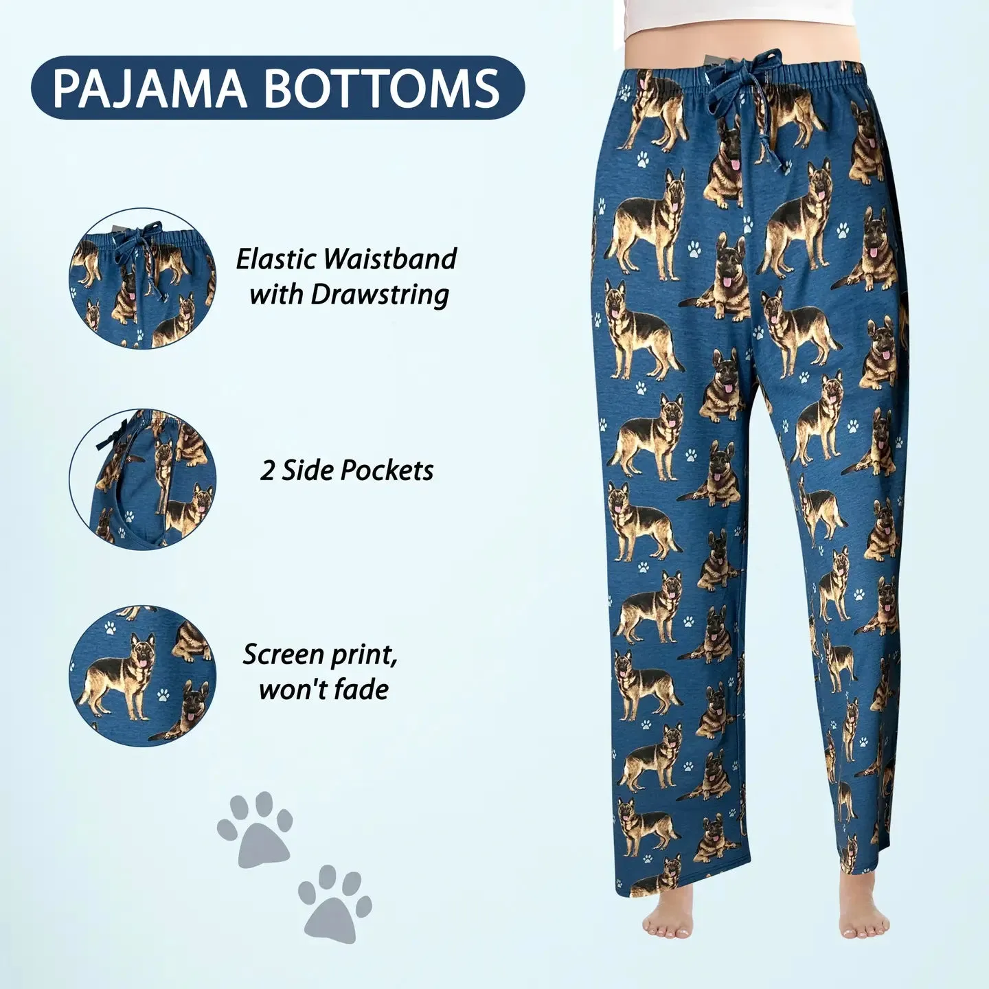 German Shepherd Pajama Pants