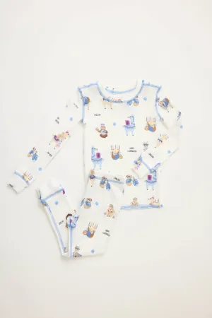 Happy Llamakkah Kids PJ Set