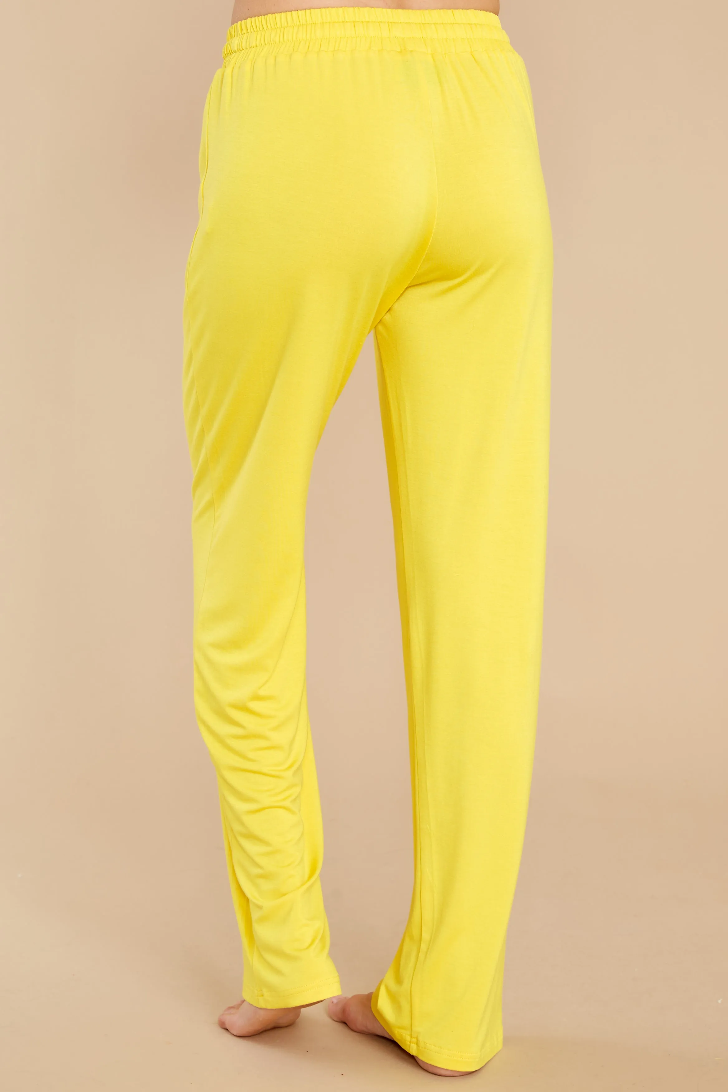 Hussy Yellow Pajama Pants