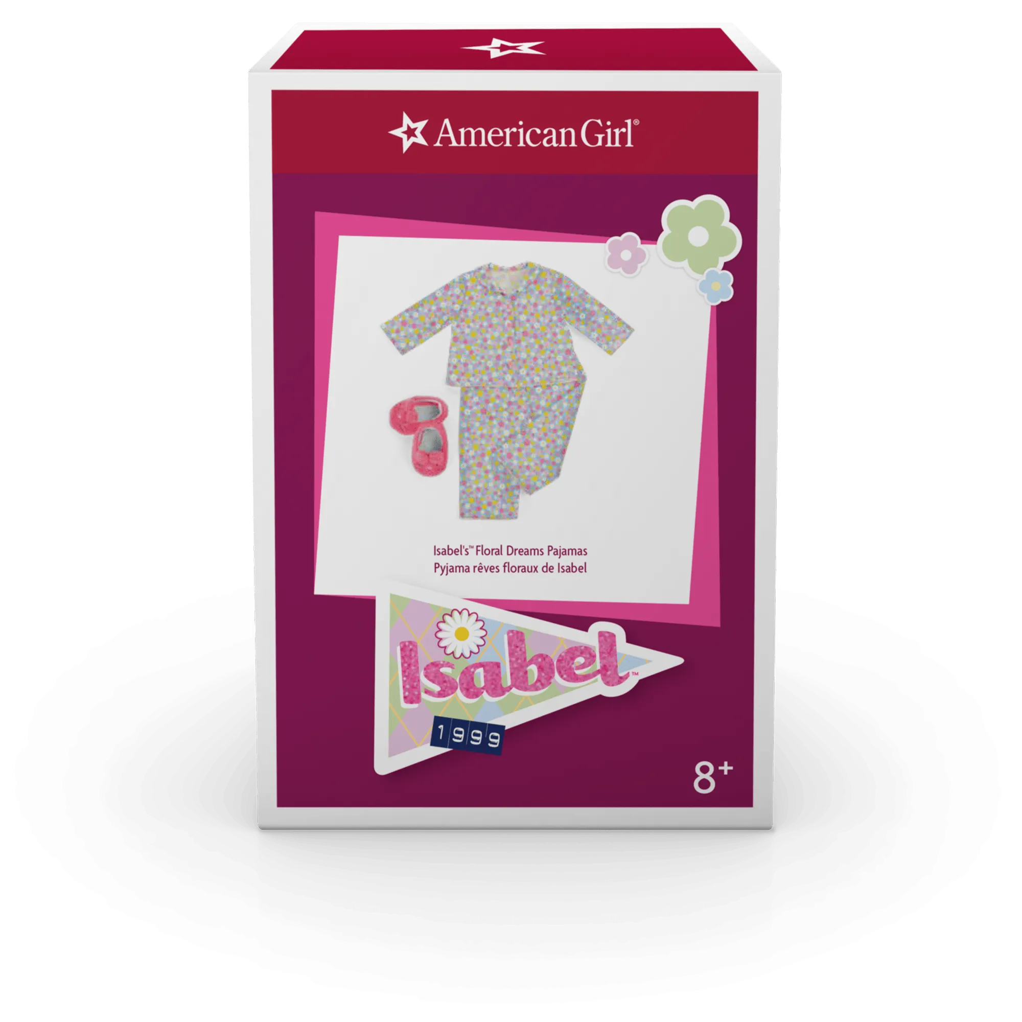 Isabel’s™ Floral Dreams Pajamas for 18-inch Dolls (Historical Characters)