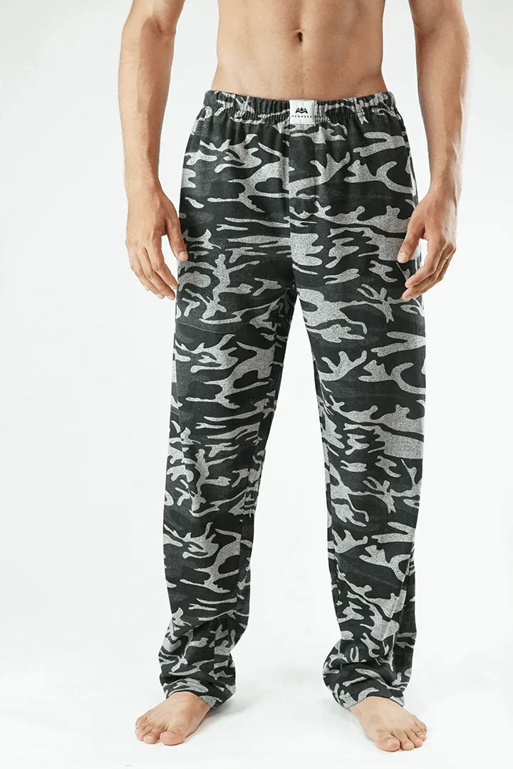 Jersey Pajama Pants - Military Style Camo Print