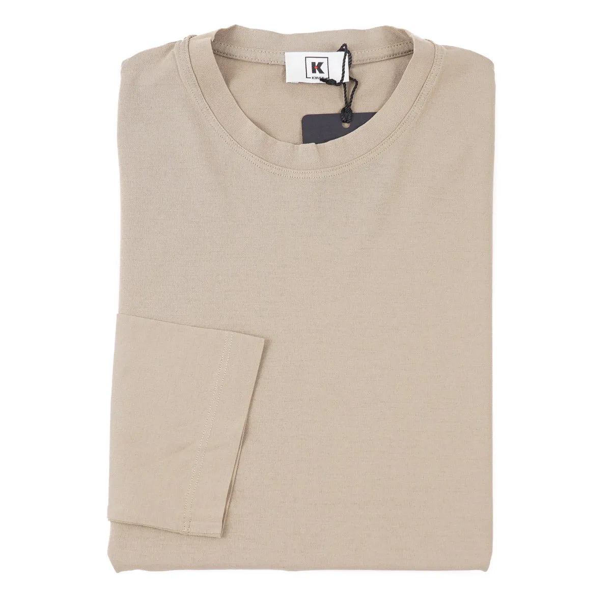 Kired Lightweight Knit Crepe Cotton Shirt