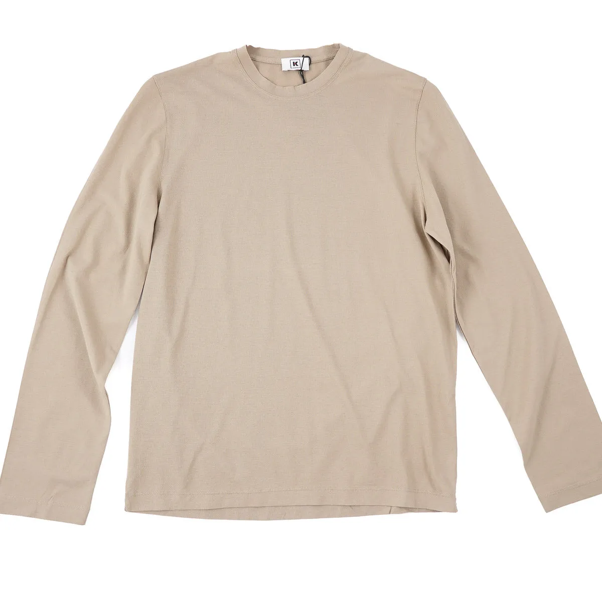 Kired Lightweight Knit Crepe Cotton Shirt