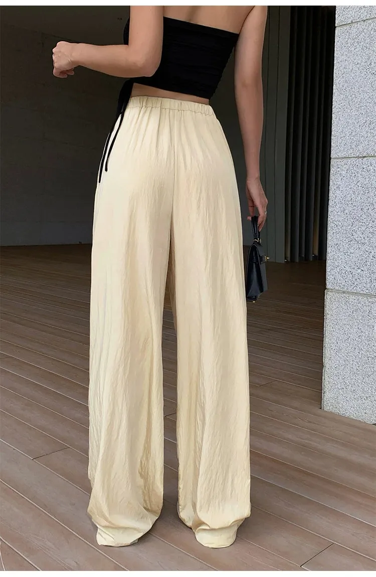 Lightweight Wide Leg Pants