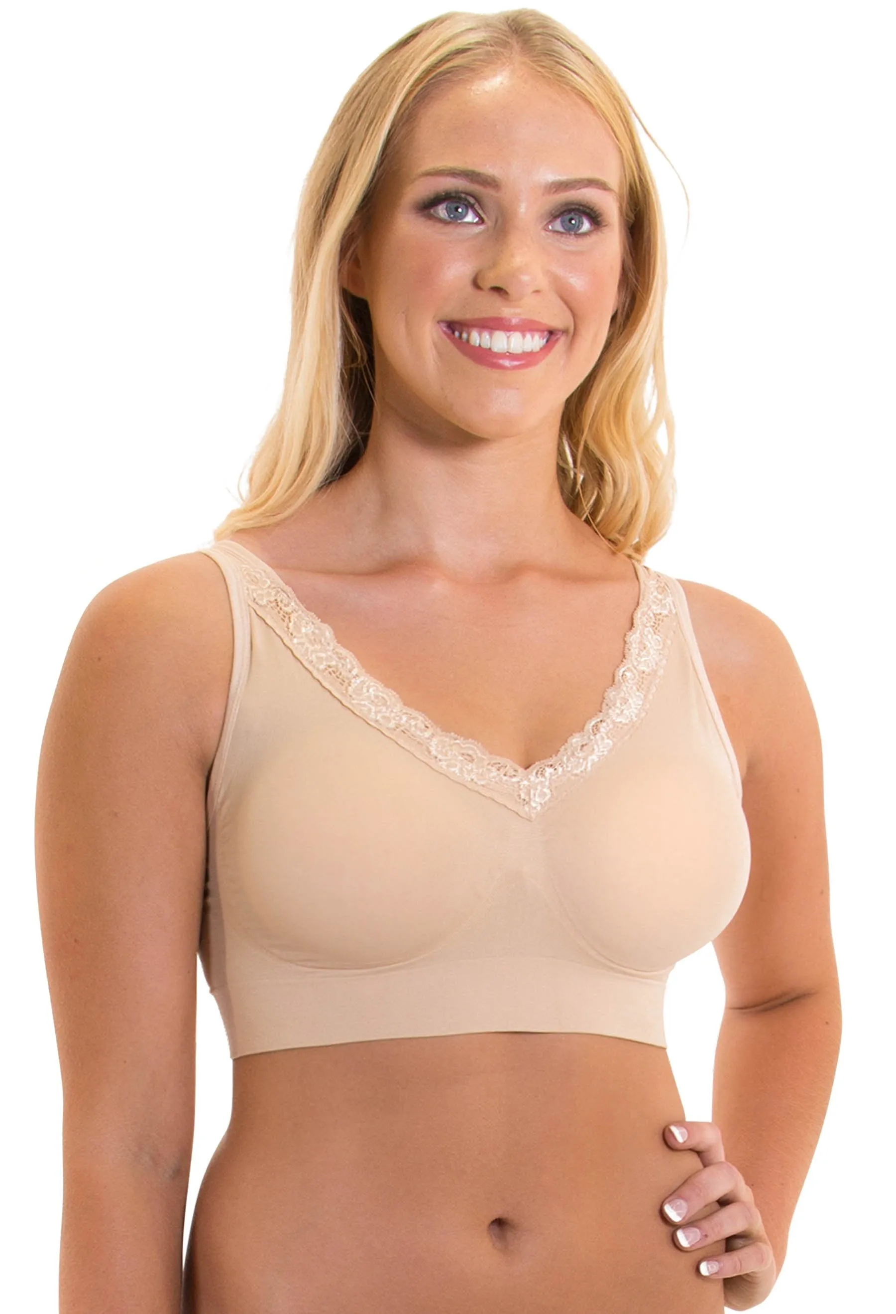 Lightweight Wire Free Travel Bra - 3 Pack