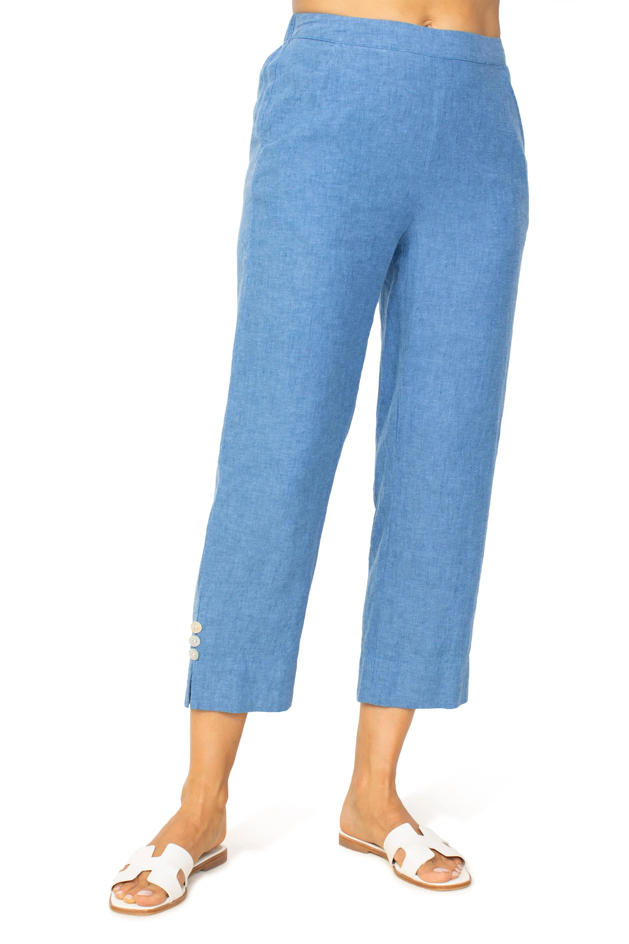 Linen Crop Pant