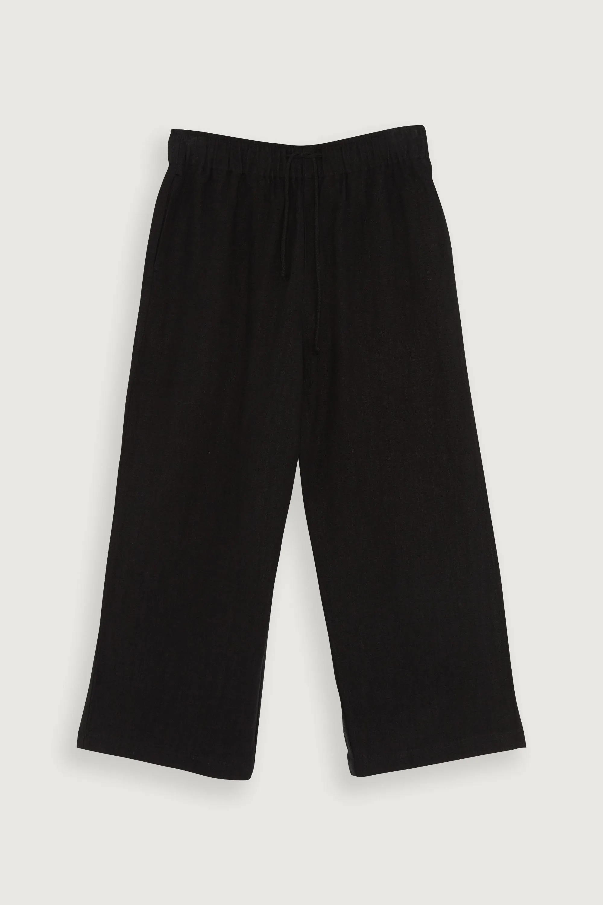 LINEN DRAWSTRING PANTS