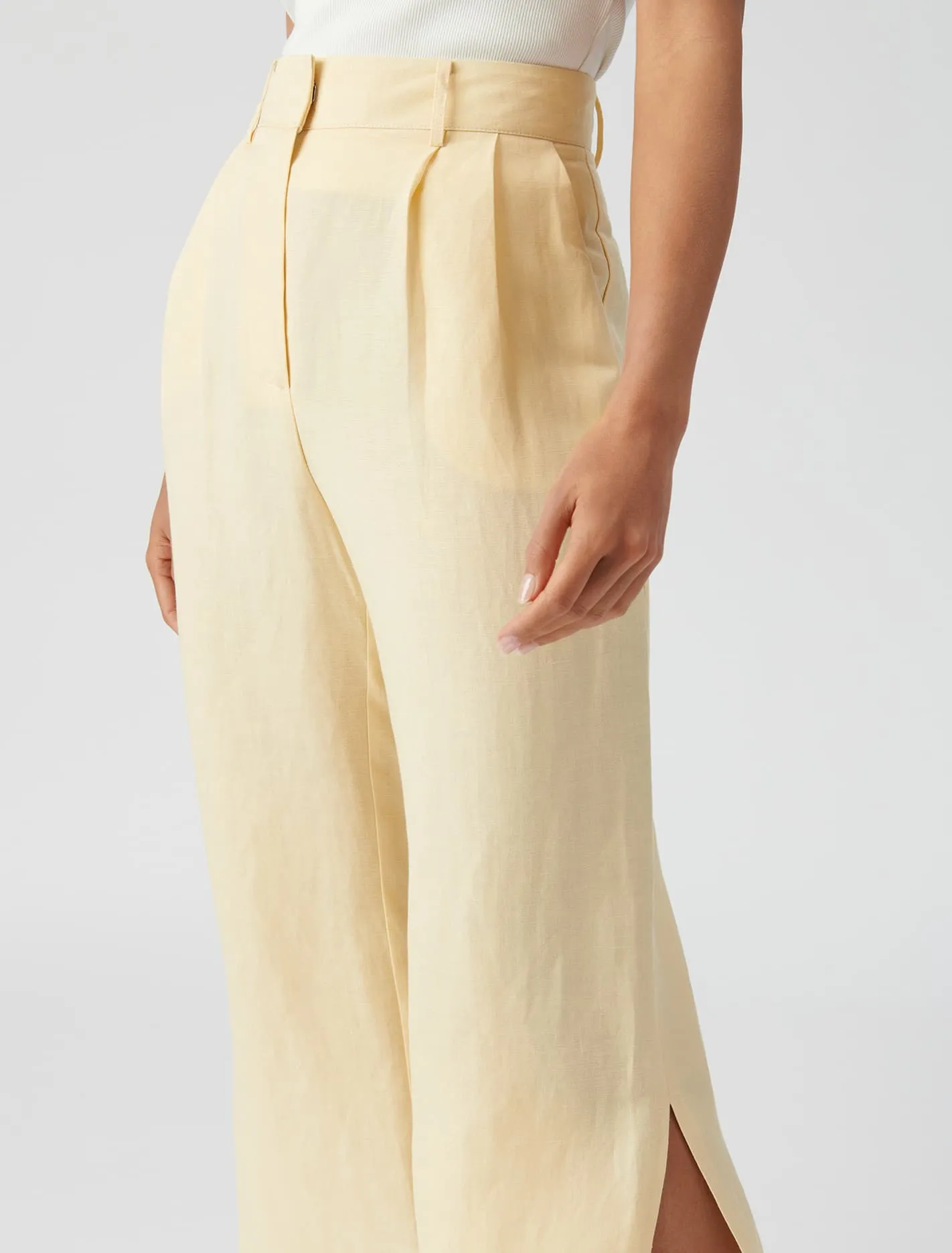 Lola Side Split Hem Pants