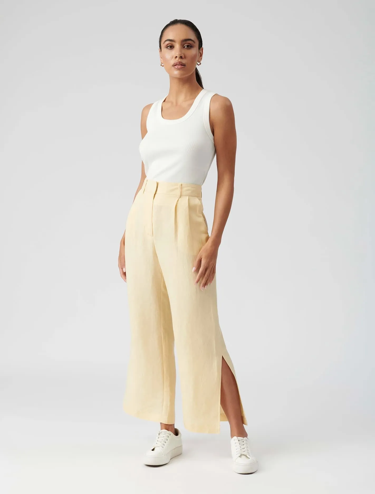 Lola Side Split Hem Pants