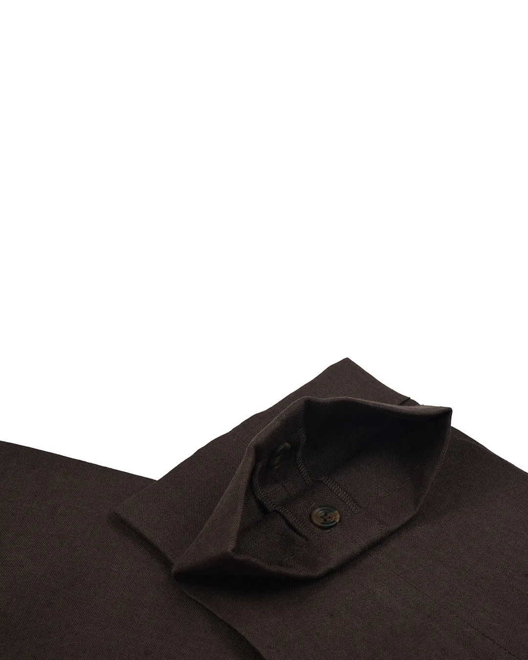 Loro Piana: Dark Brown Linen