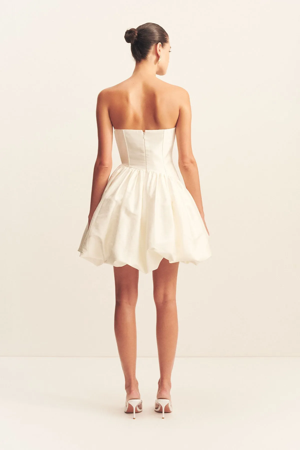 LUCERO CORSET GOWN - IVORY