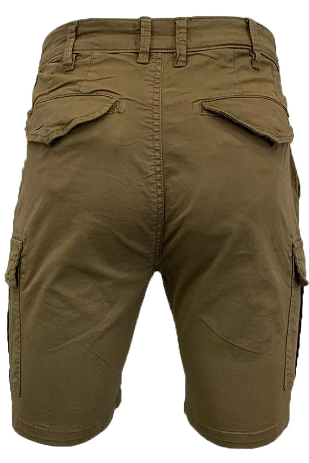 Mens Cotton Cargo Knee Length Shorts