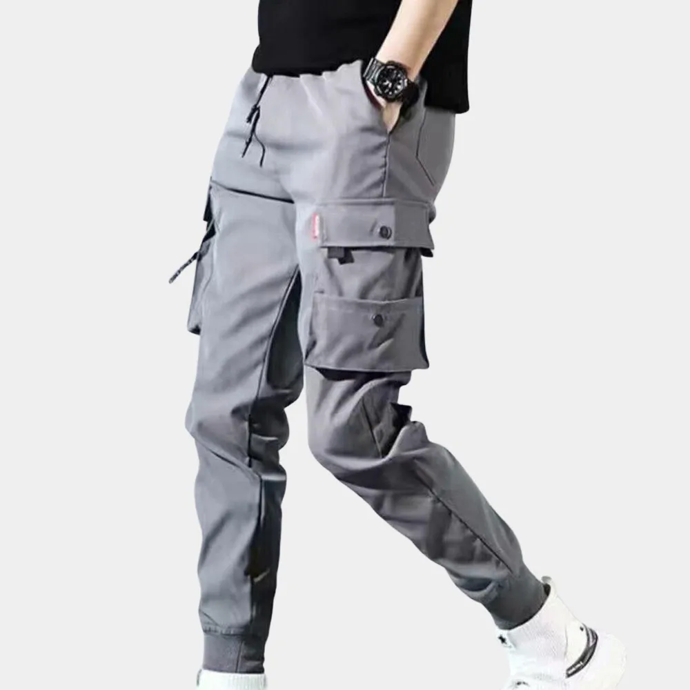 Men's Functional Cargo Pants with Flap Pockets | Perfect for All Seasons