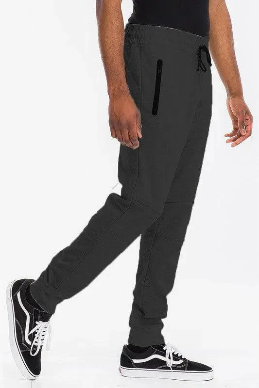 Men's Solid Heathered Jogger