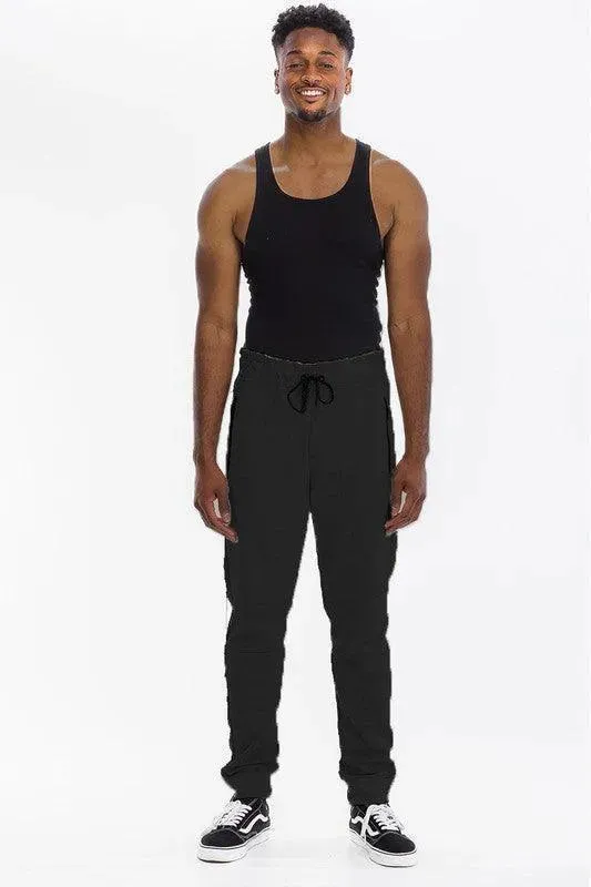 Men's Solid Heathered Jogger