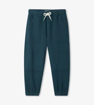 Midnight Navy Relaxed Joggers | Hatley