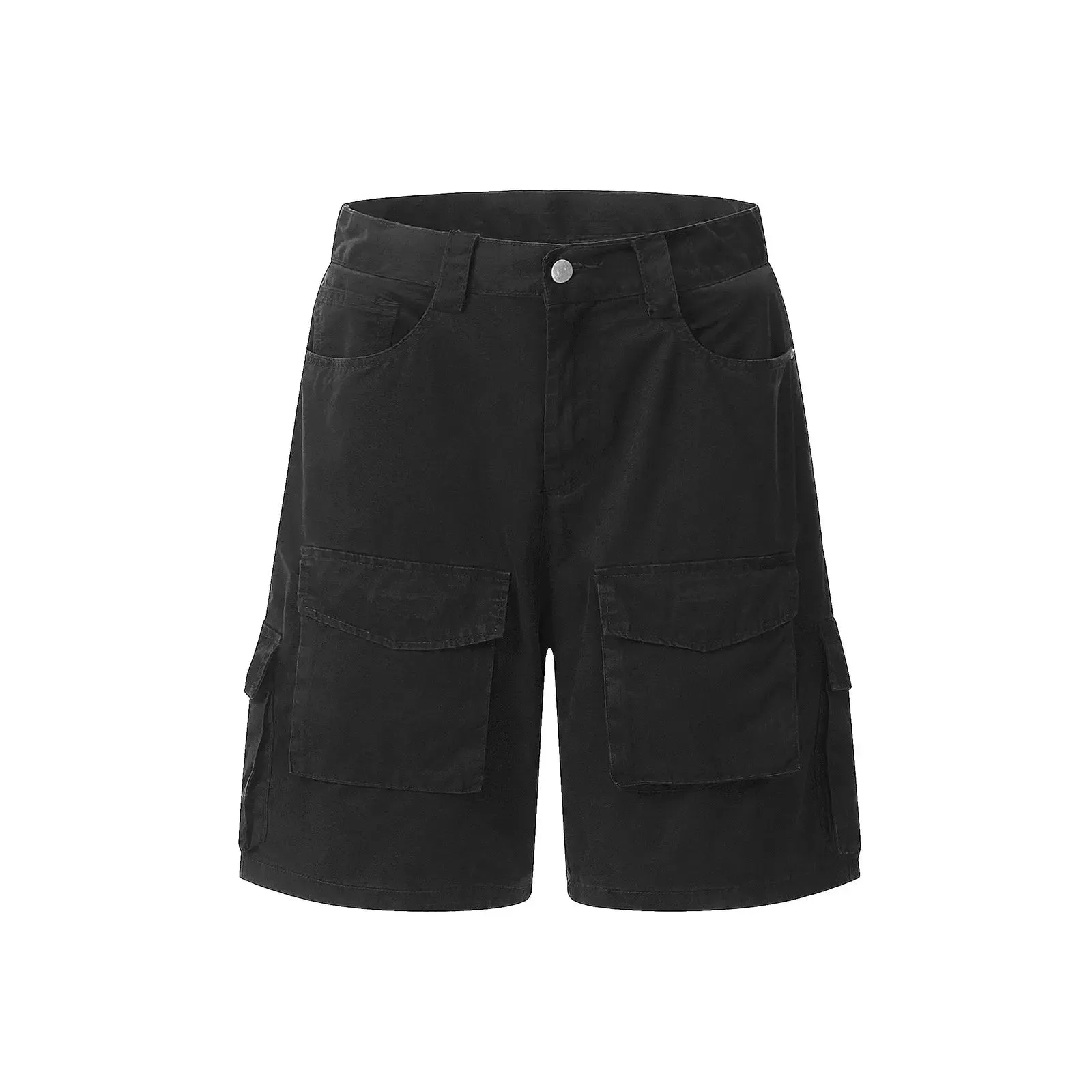 Multi Pockets Baggy Cargo Jort